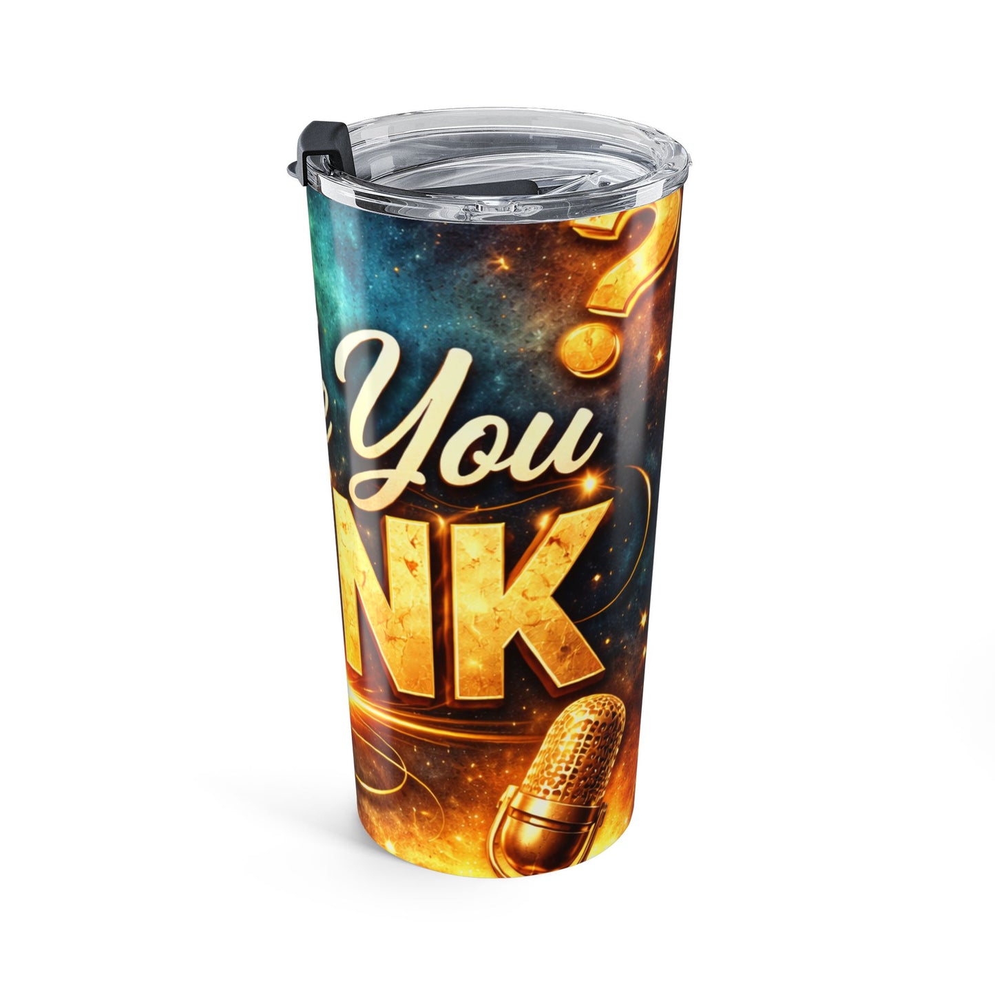 20oz Inspirational Tumbler — “Made You Shine” Cosmic Stainless Travel Mug