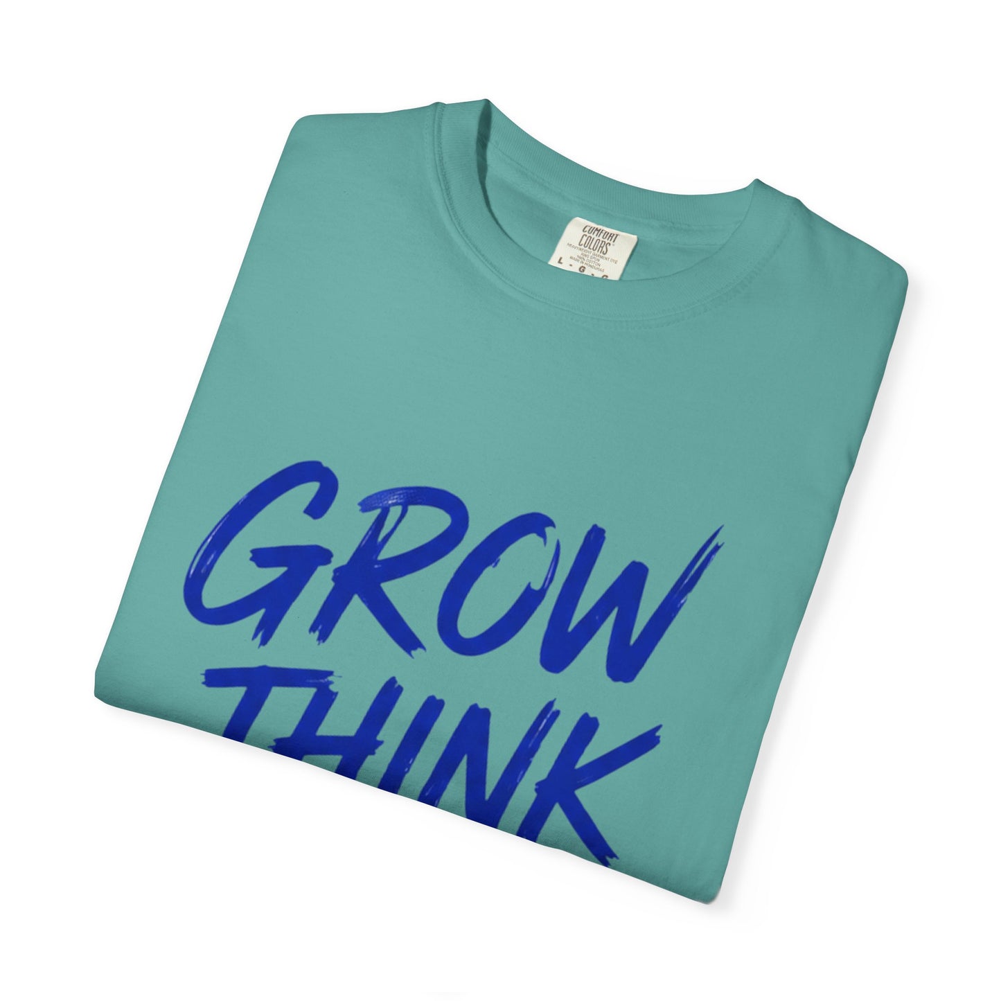 Grow Think Inspire T-Shirt — Motivational Graphic Tee