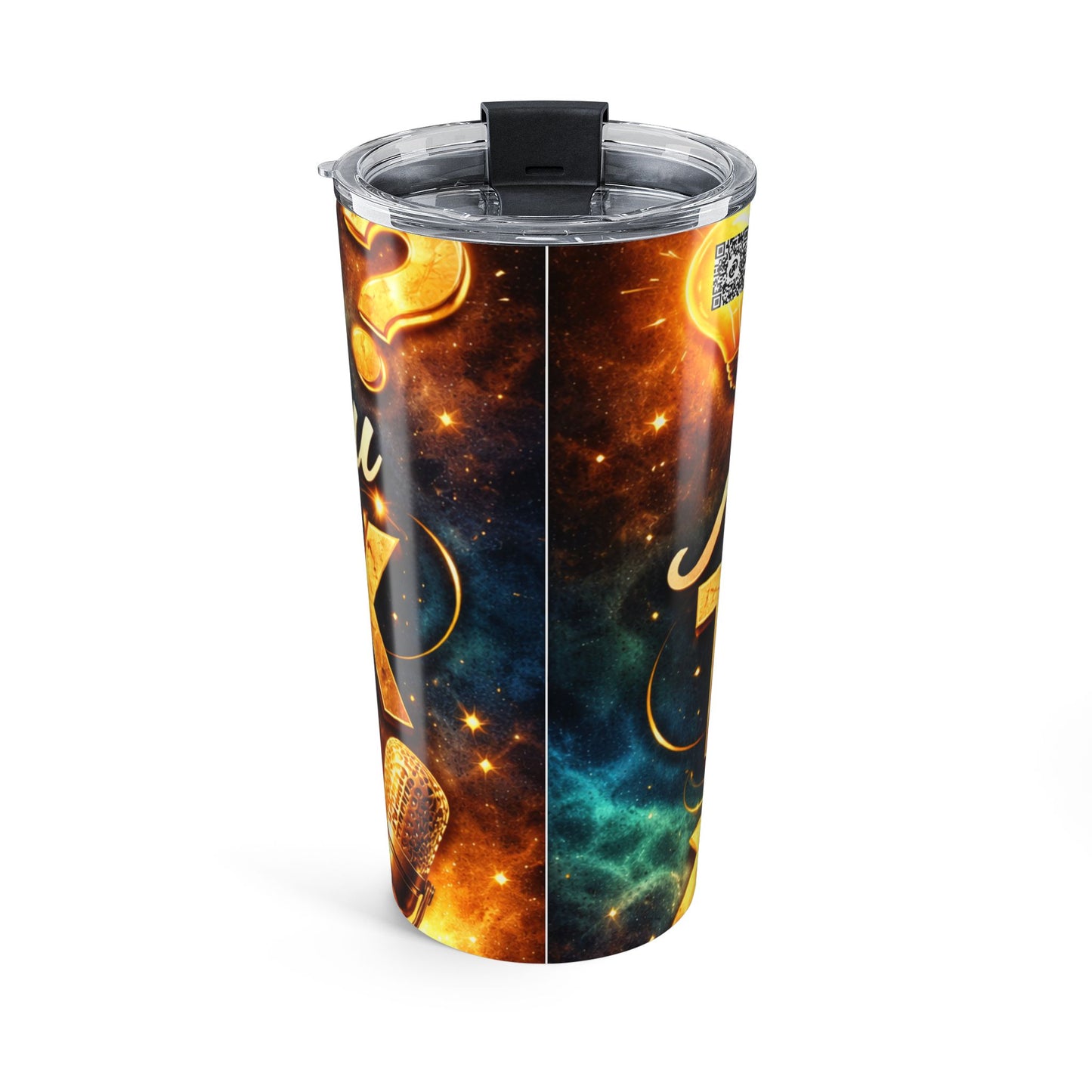 20oz Inspirational Tumbler — “Made You Shine” Cosmic Stainless Travel Mug
