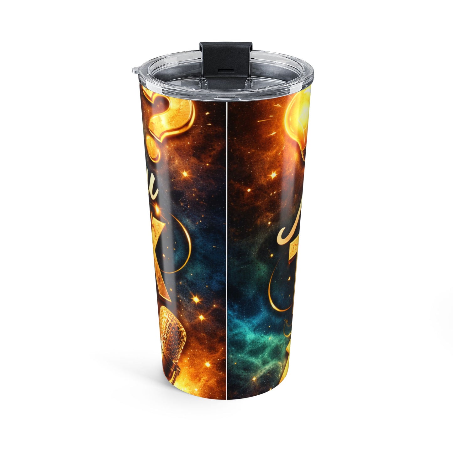 20oz Inspirational Tumbler — “Made You Shine” Cosmic Stainless Travel Mug