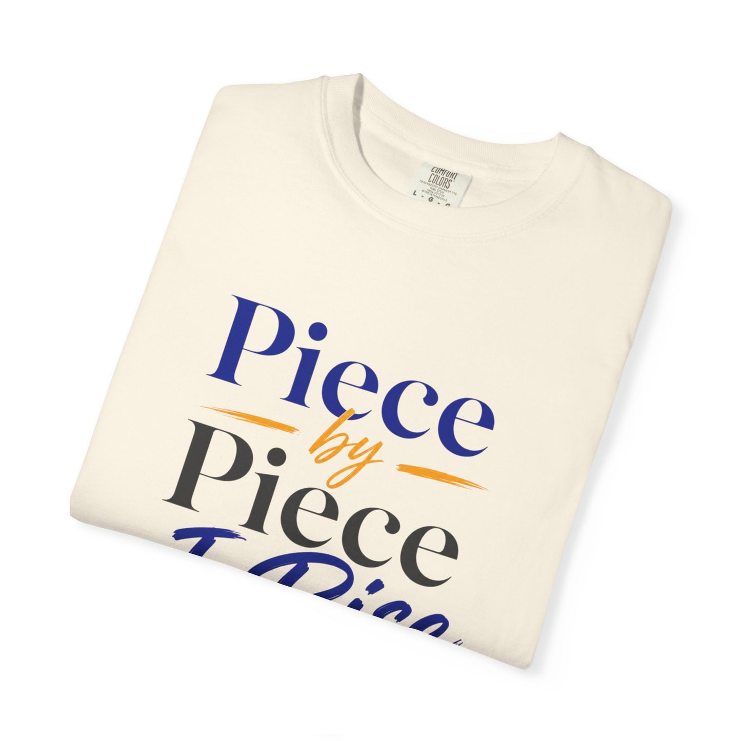 Piece by Piece I Rise T-Shirt — Inspirational Growth Tee