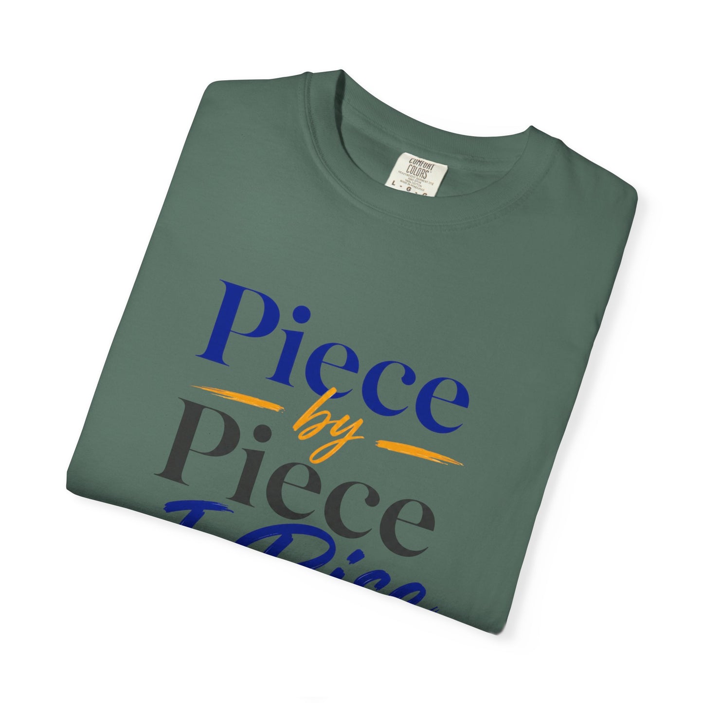 Piece by Piece I Rise T-Shirt — Inspirational Growth Tee