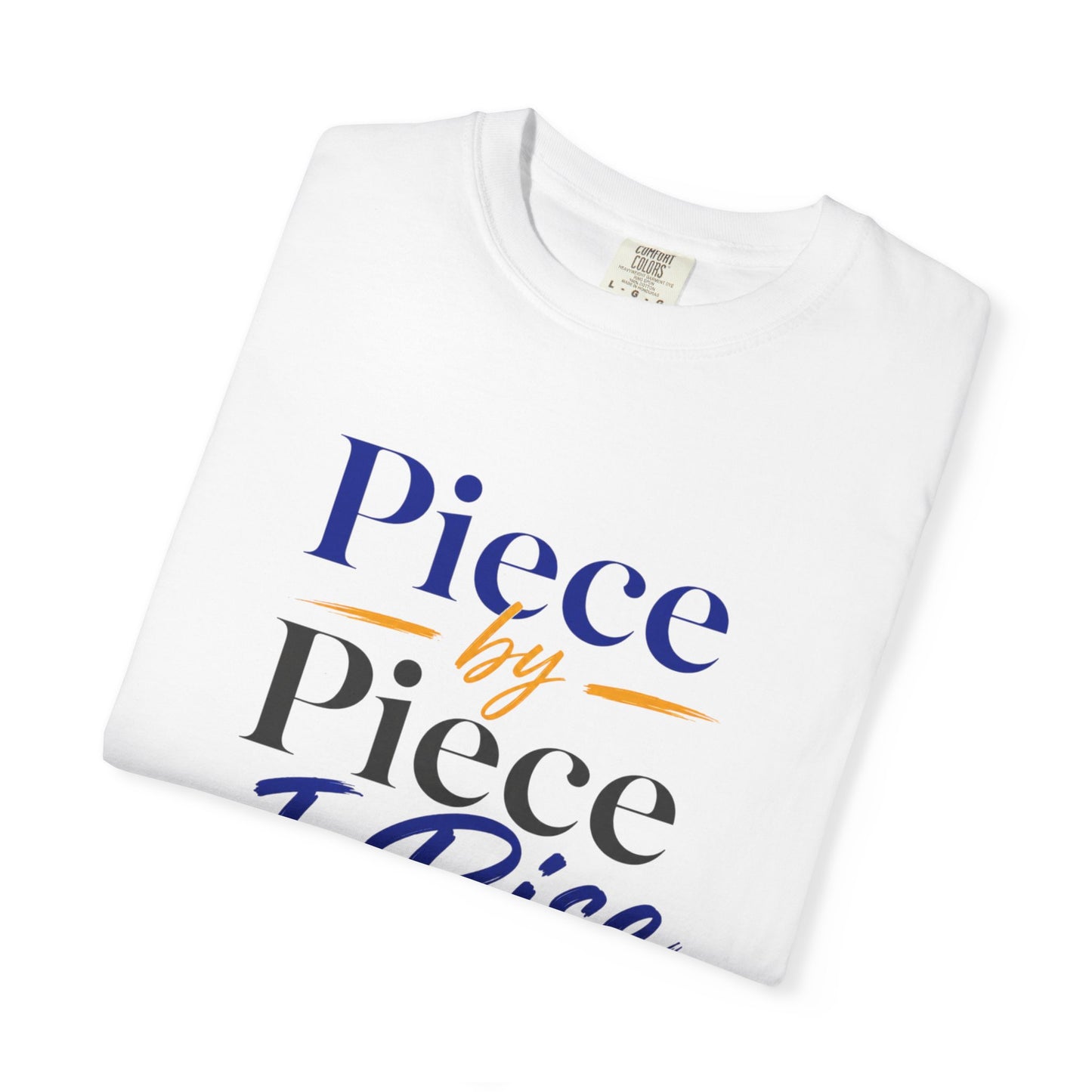 Piece by Piece I Rise T-Shirt — Inspirational Growth Tee