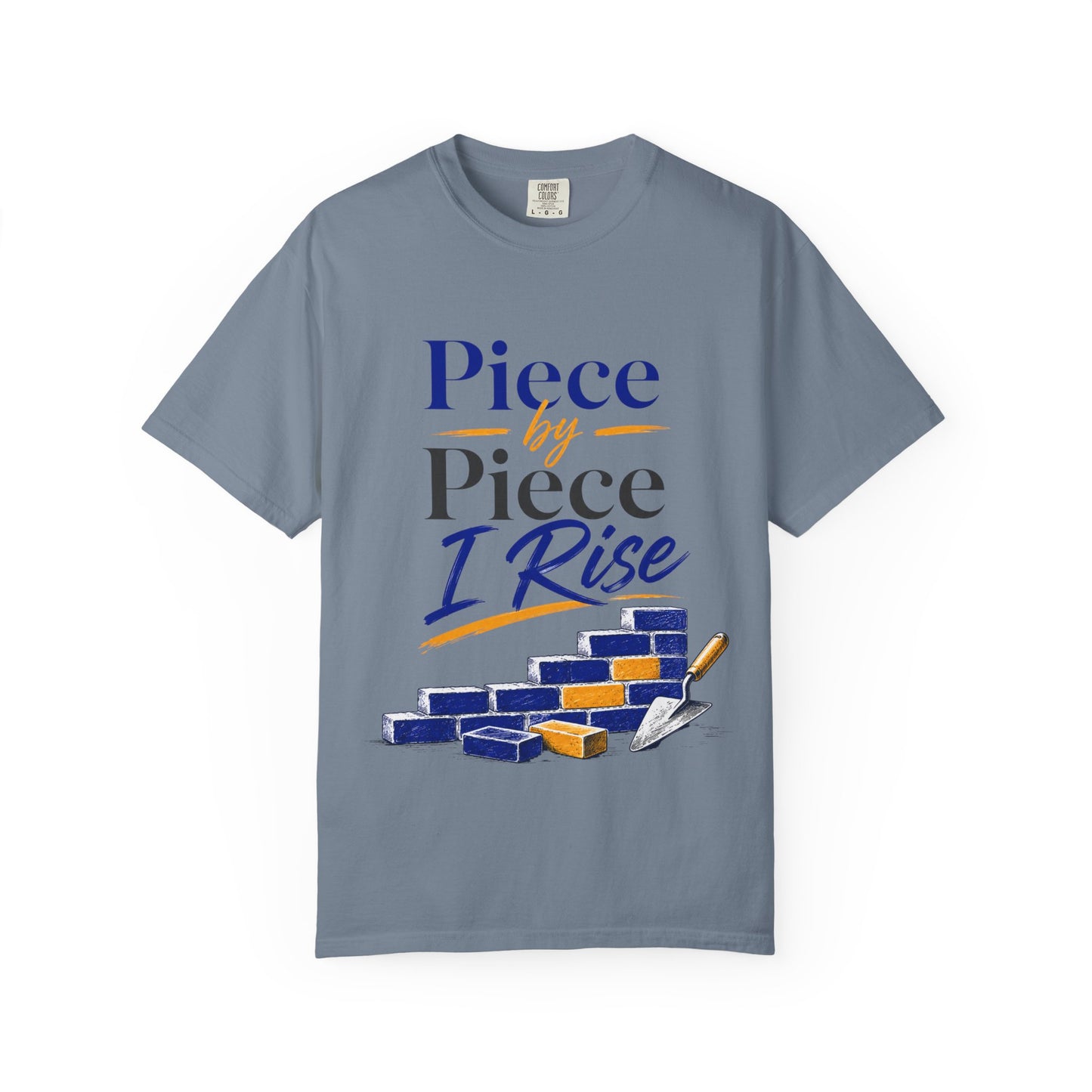 Piece by Piece I Rise T-Shirt — Inspirational Growth Tee