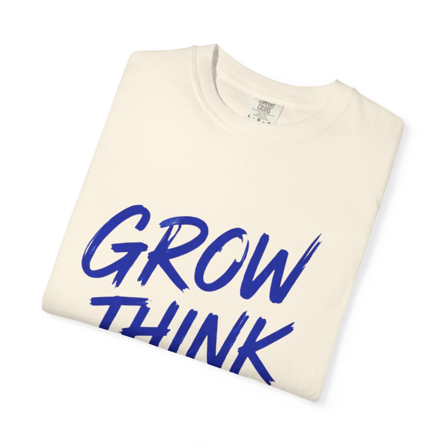 Grow Think Inspire T-Shirt — Motivational Graphic Tee