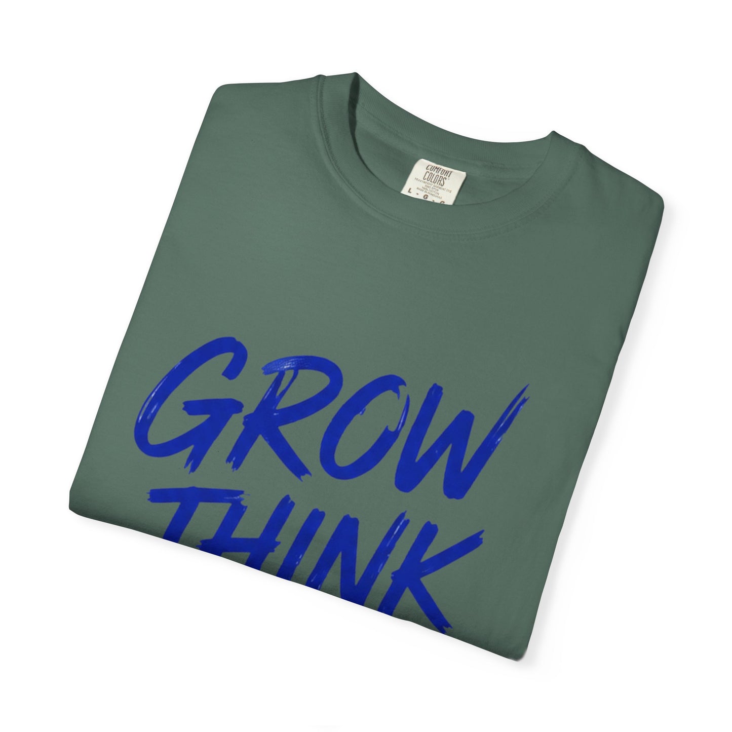 Grow Think Inspire T-Shirt — Motivational Graphic Tee