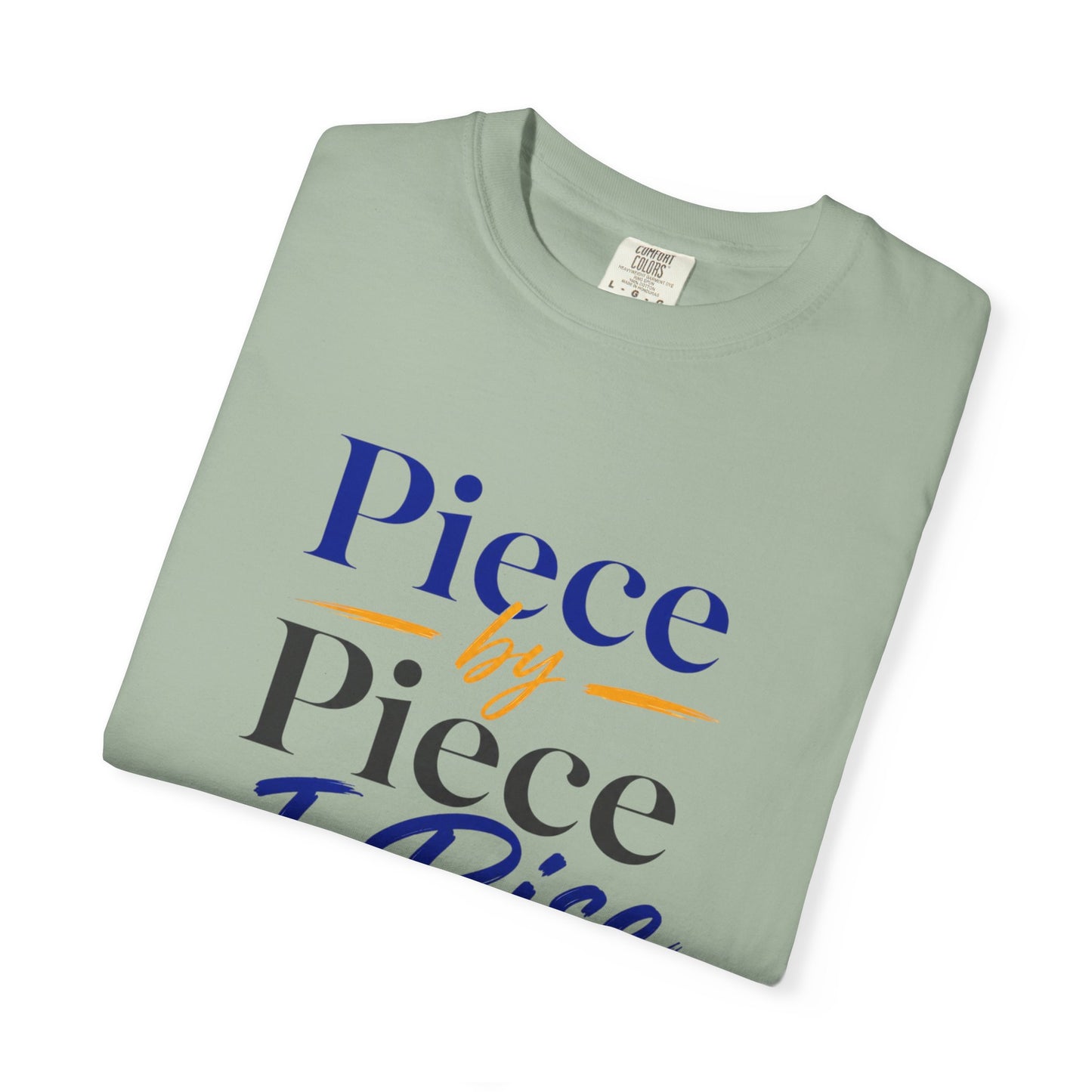 Piece by Piece I Rise T-Shirt — Inspirational Growth Tee