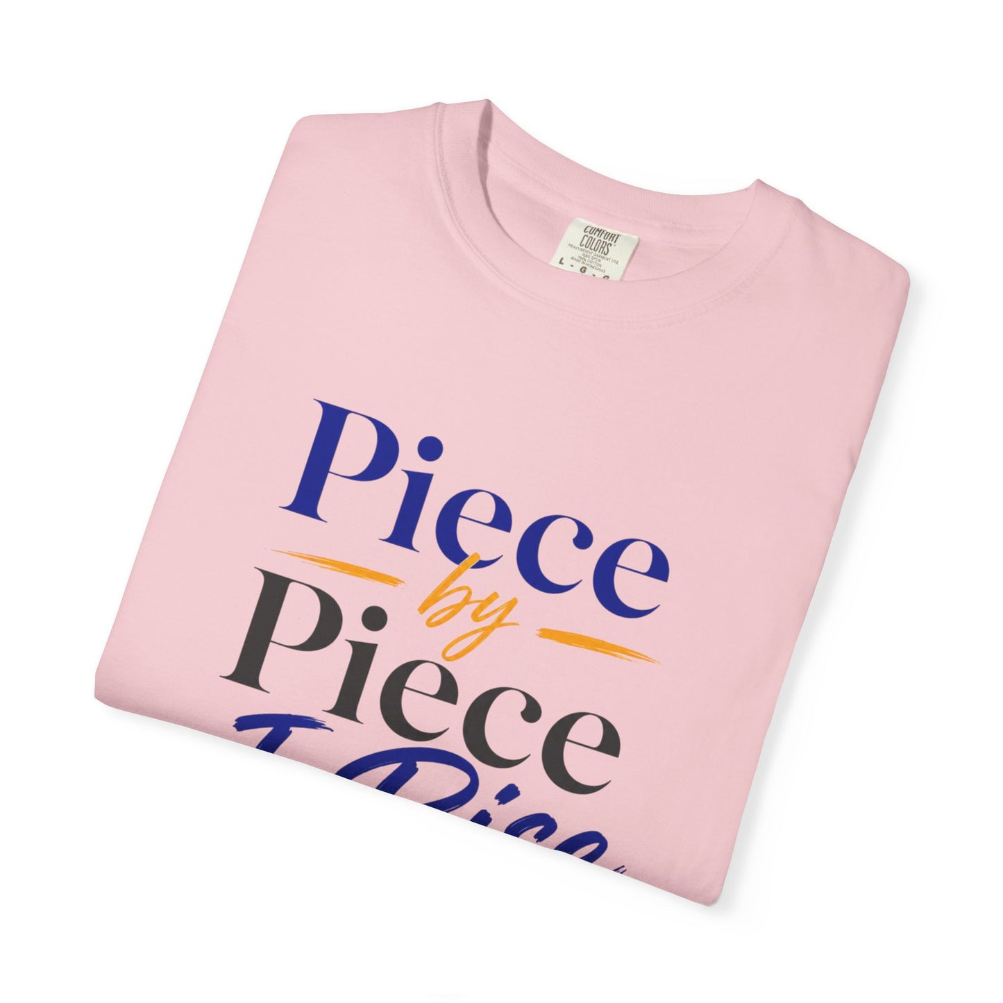 Piece by Piece I Rise T-Shirt — Inspirational Growth Tee