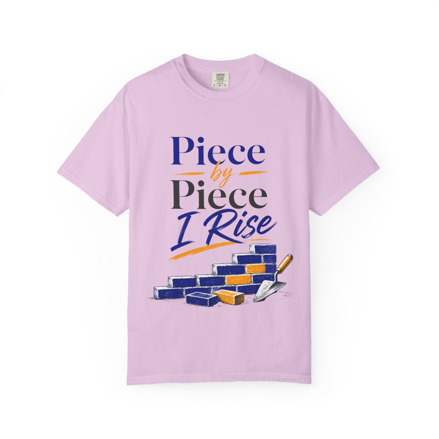 Piece by Piece I Rise T-Shirt — Inspirational Growth Tee