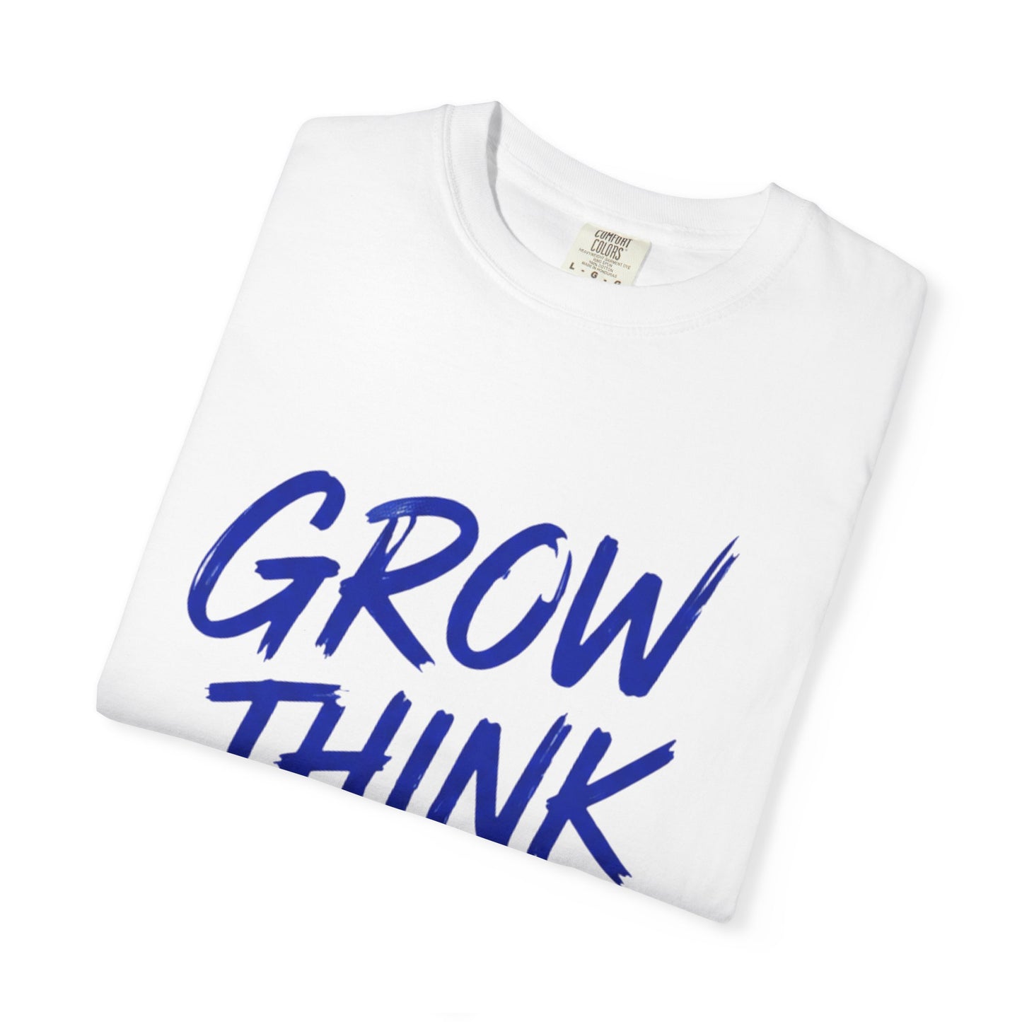 Grow Think Inspire T-Shirt — Motivational Graphic Tee