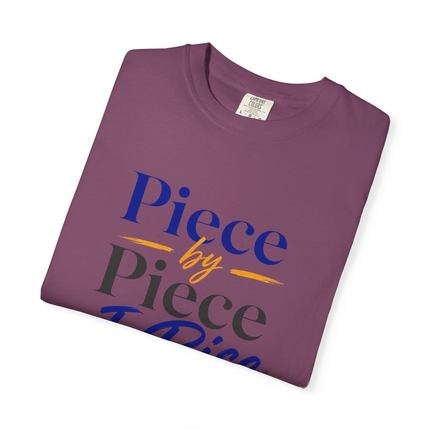 Piece by Piece I Rise T-Shirt — Inspirational Growth Tee