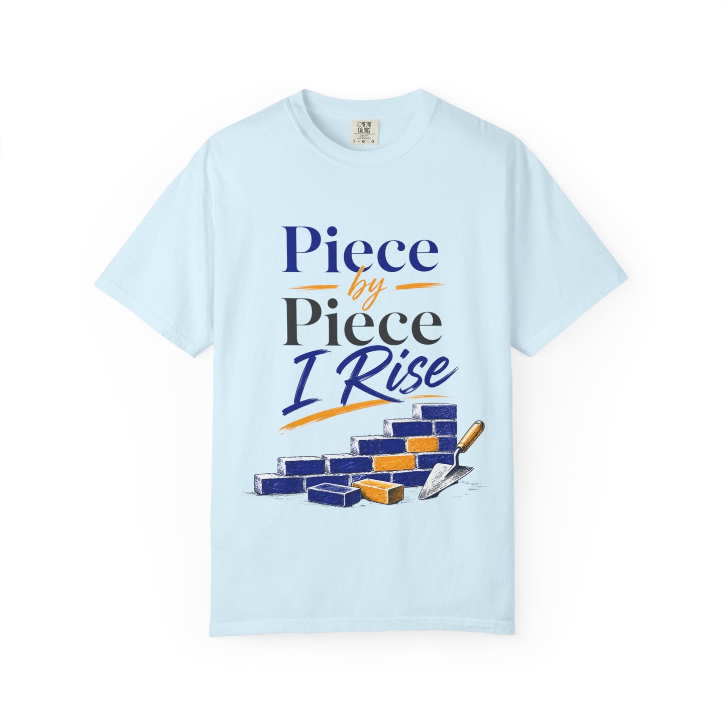 Piece by Piece I Rise T-Shirt — Inspirational Growth Tee