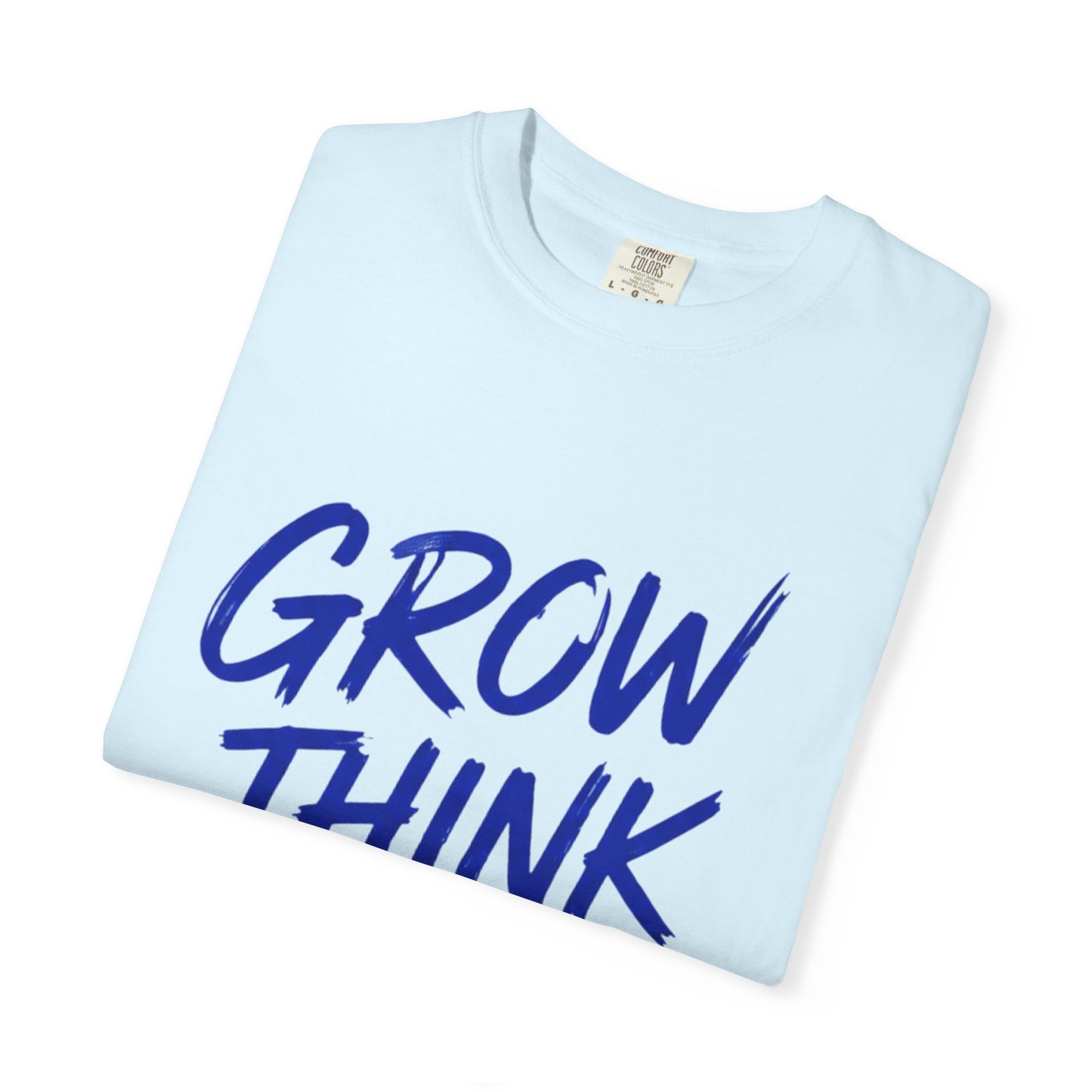 Grow Think Inspire T-Shirt — Motivational Graphic Tee