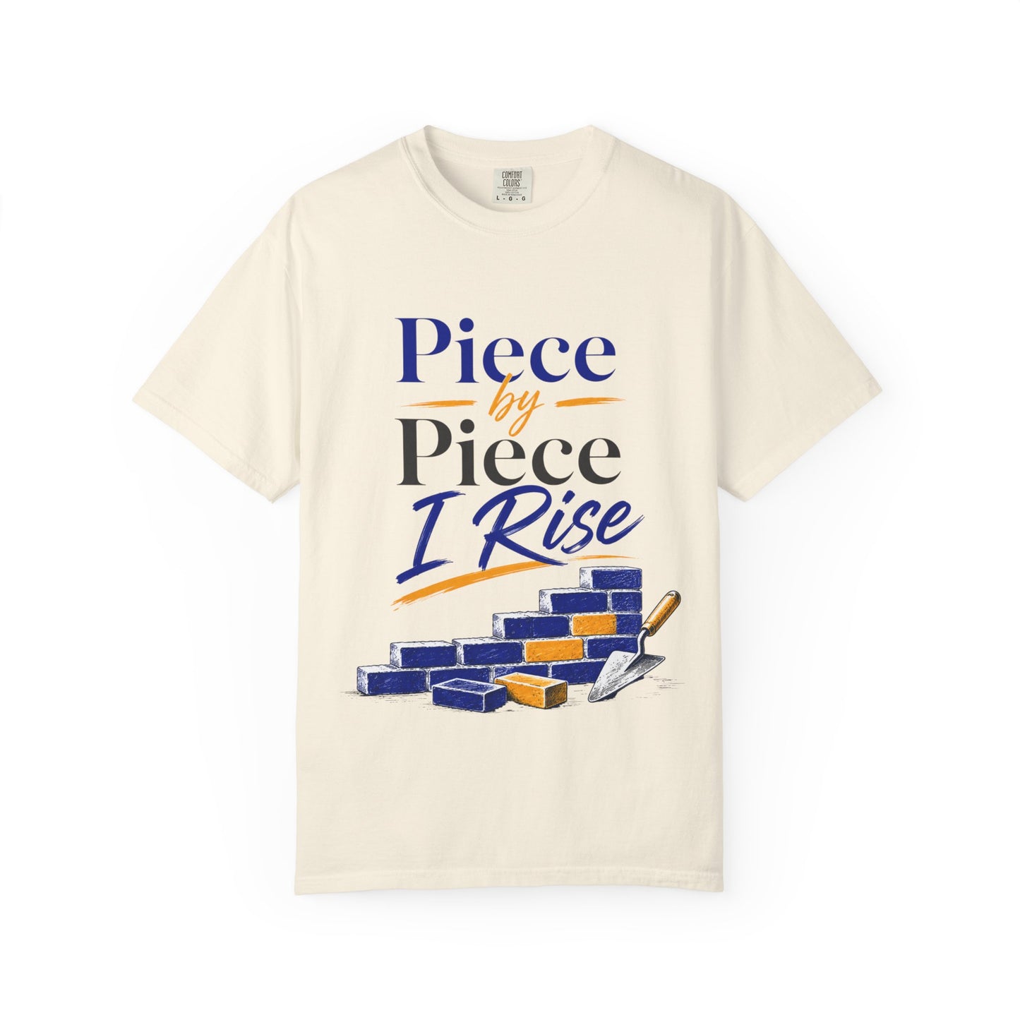 Piece by Piece I Rise T-Shirt — Inspirational Growth Tee