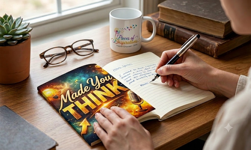 Journal – "Made You THINK" Motivational Softcover Notebook