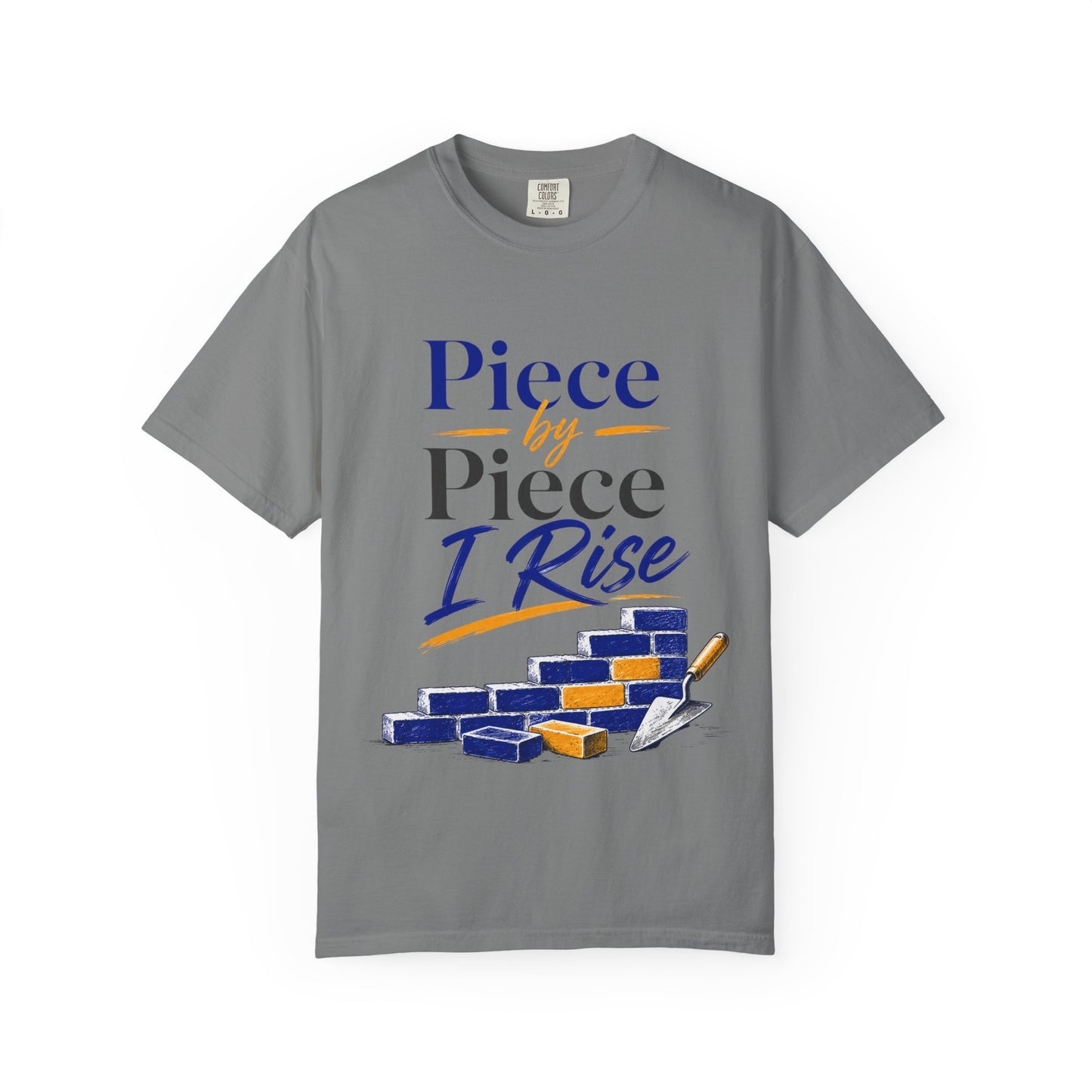 Piece by Piece I Rise T-Shirt — Inspirational Growth Tee