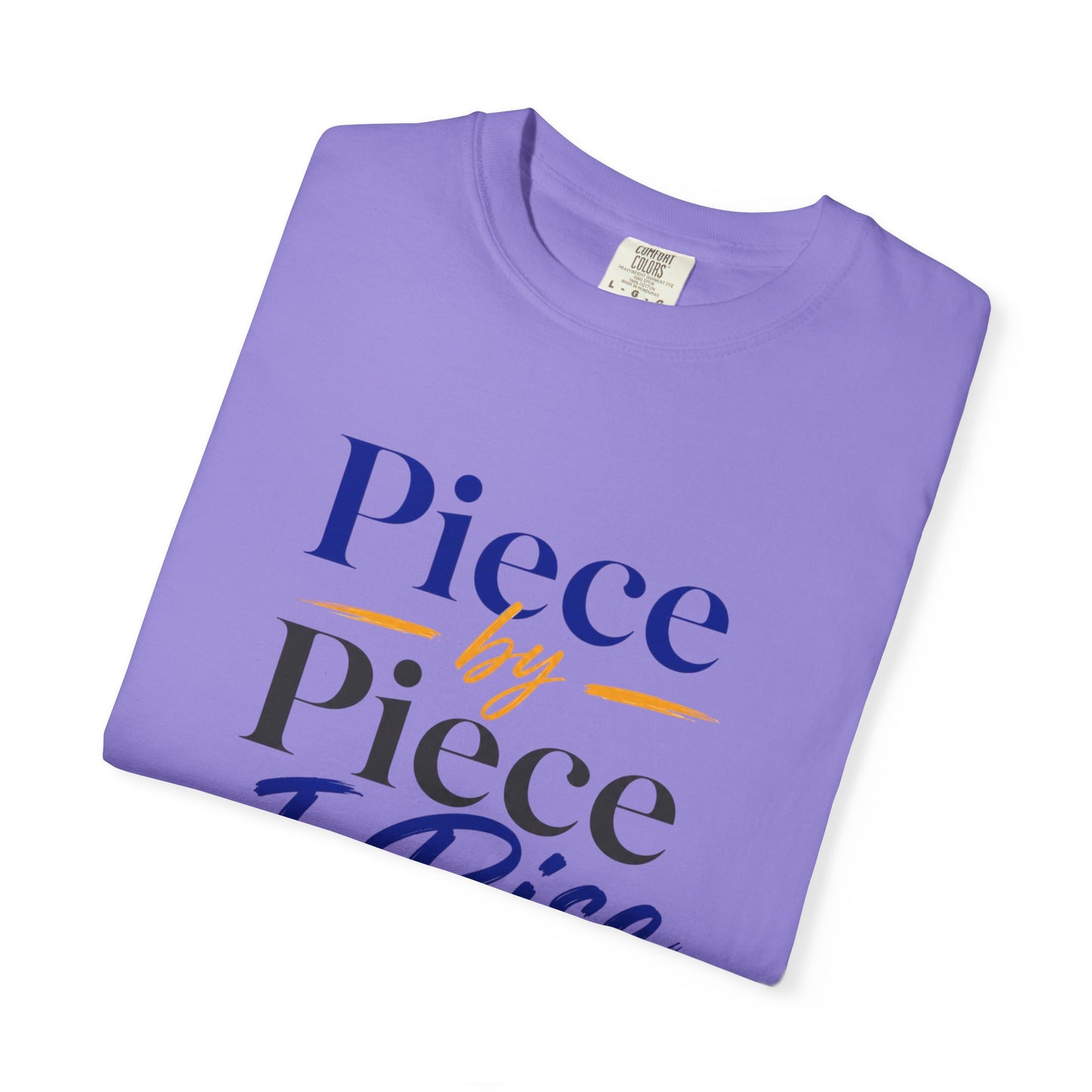 Piece by Piece I Rise T-Shirt — Inspirational Growth Tee