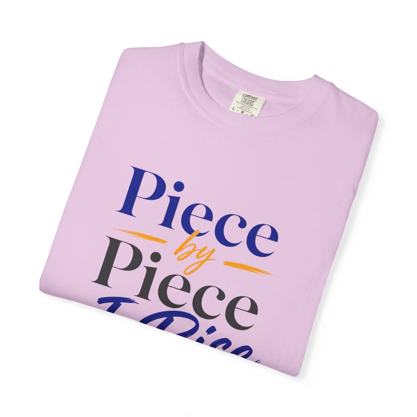 Piece by Piece I Rise T-Shirt — Inspirational Growth Tee