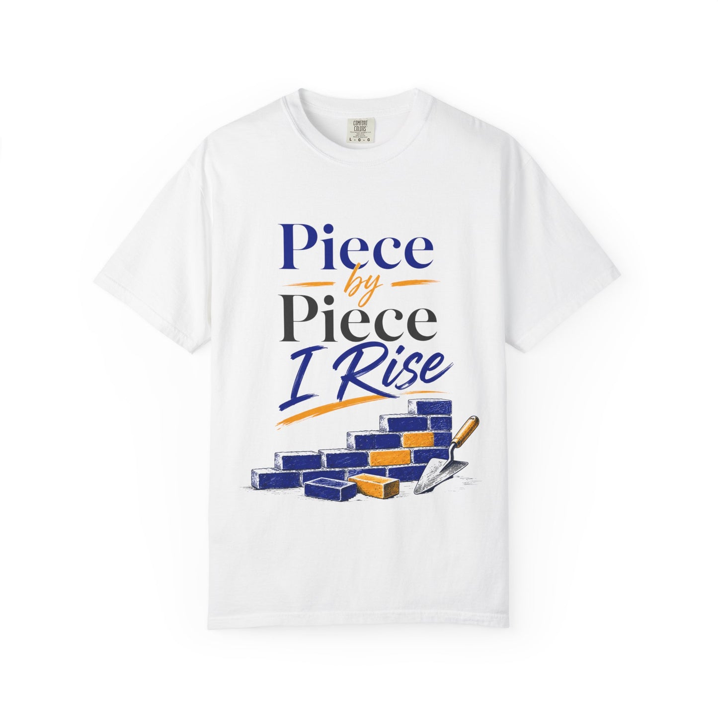 Piece by Piece I Rise T-Shirt — Inspirational Growth Tee