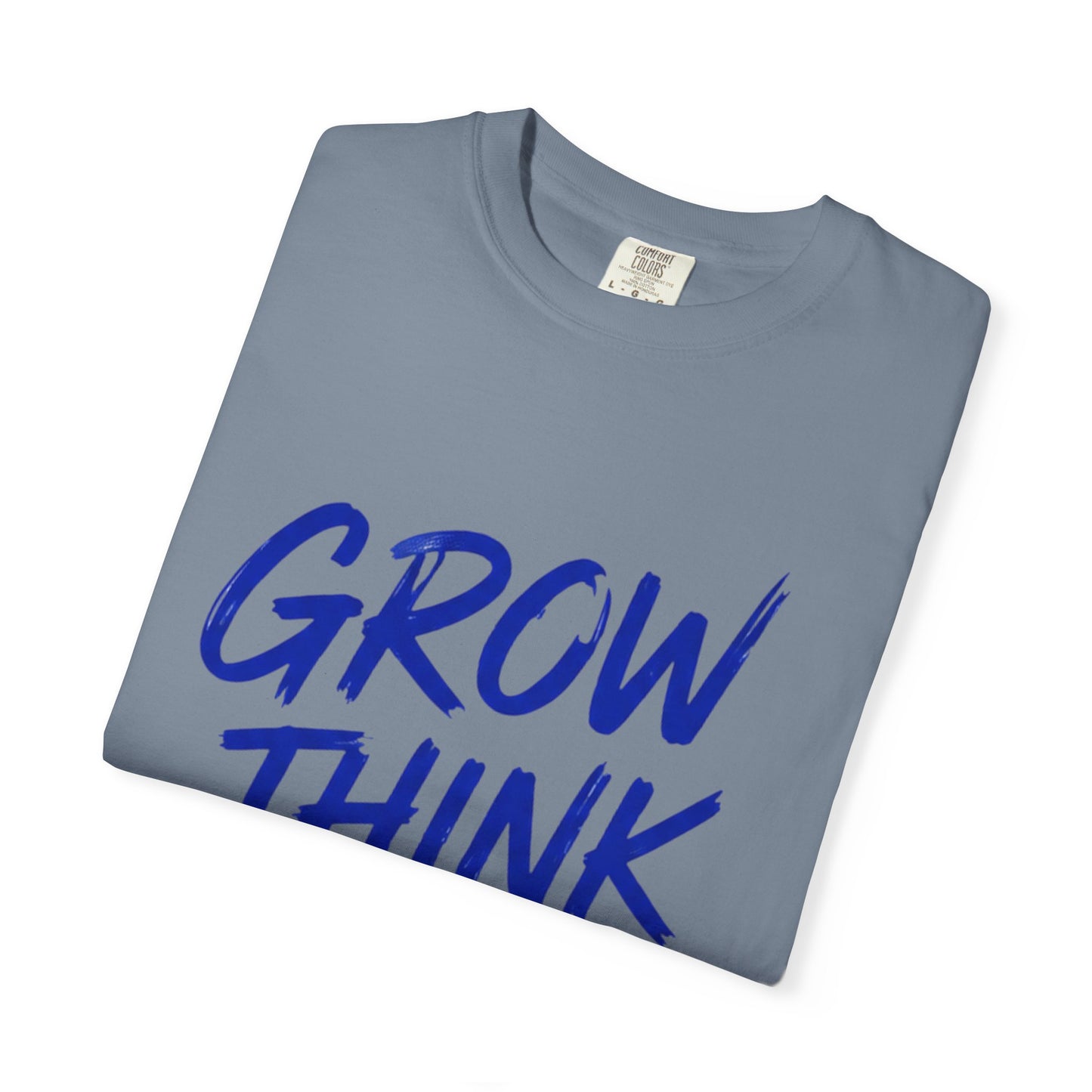 Grow Think Inspire T-Shirt — Motivational Graphic Tee