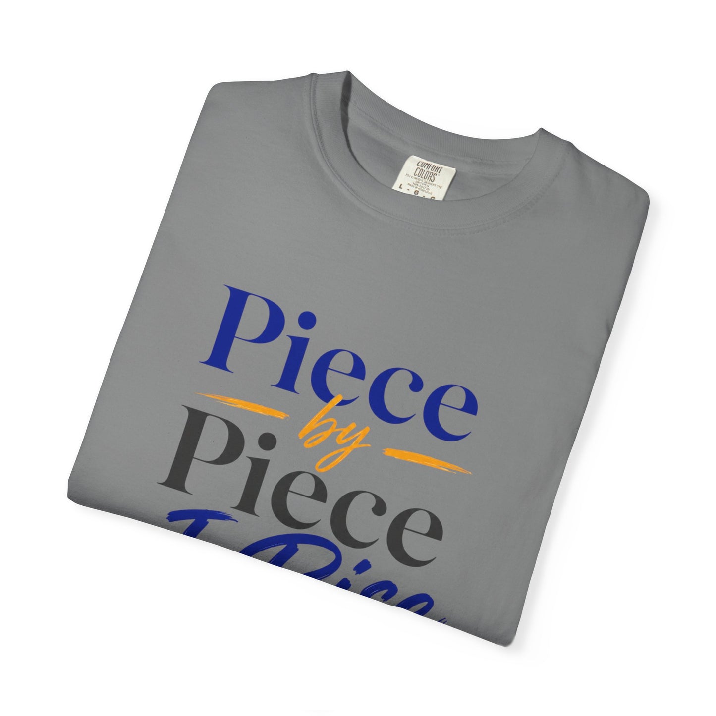 Piece by Piece I Rise T-Shirt — Inspirational Growth Tee