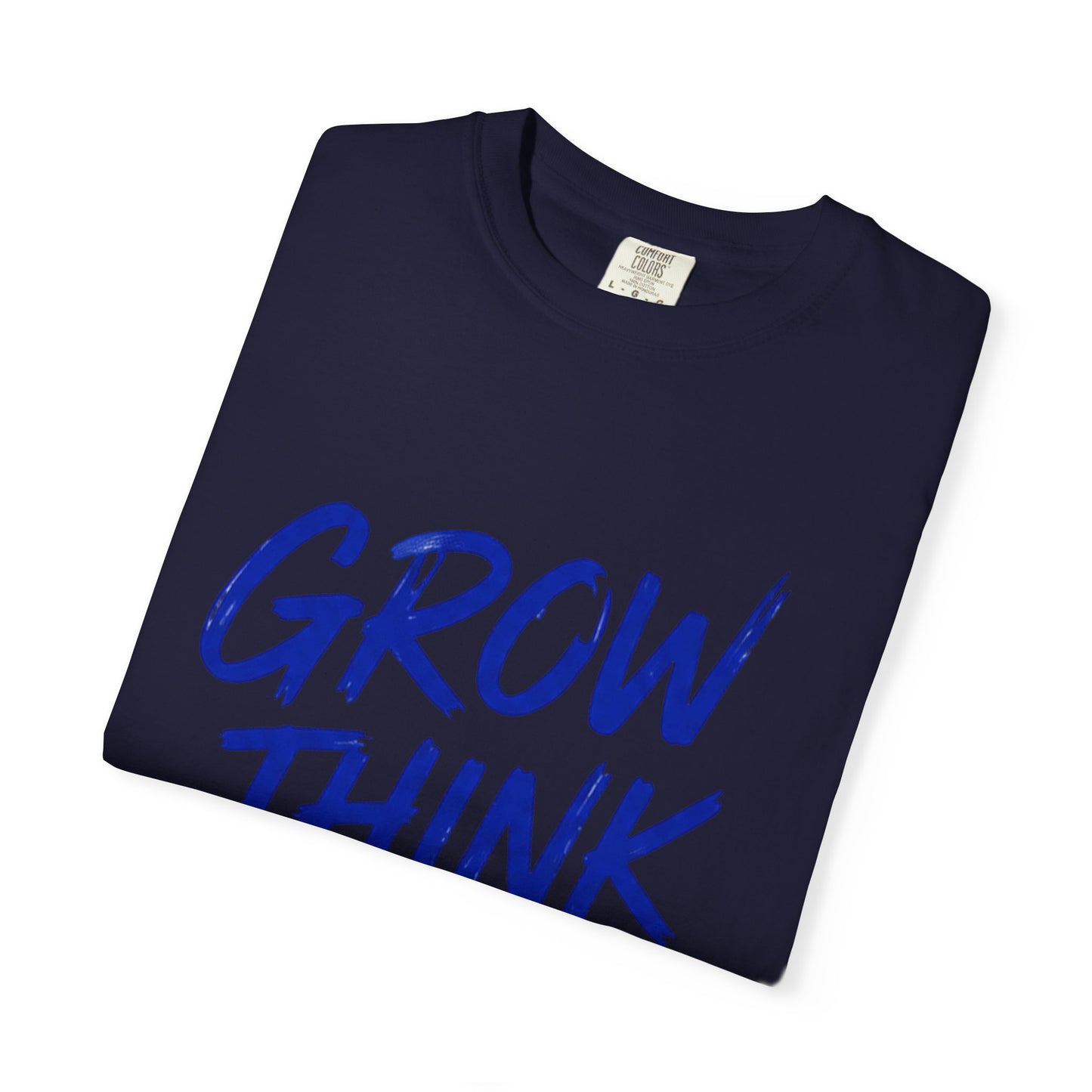 Grow Think Inspire T-Shirt — Motivational Graphic Tee