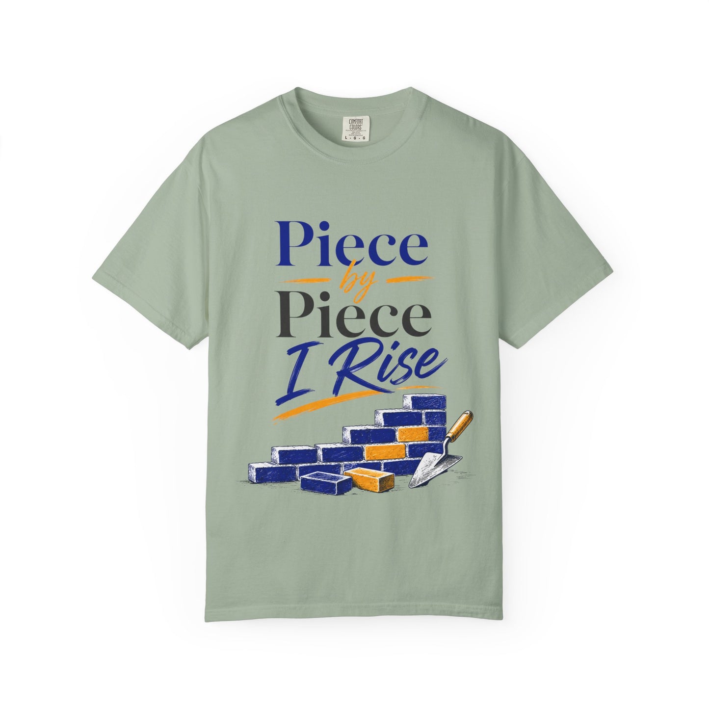 Piece by Piece I Rise T-Shirt — Inspirational Growth Tee