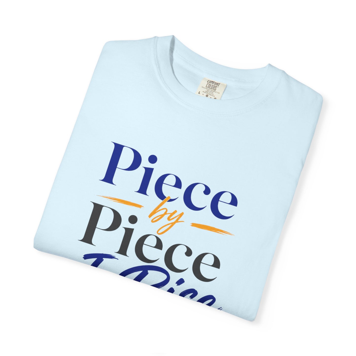 Piece by Piece I Rise T-Shirt — Inspirational Growth Tee