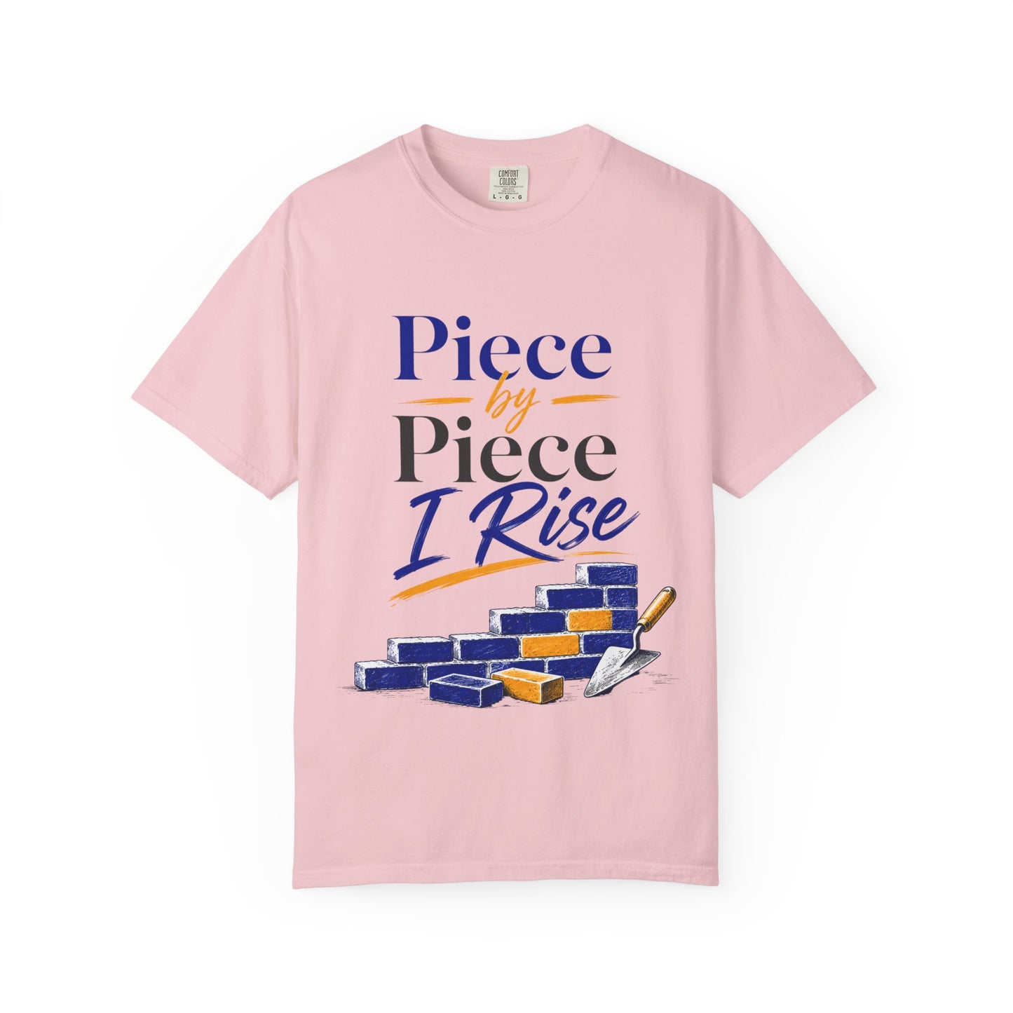Piece by Piece I Rise T-Shirt — Inspirational Growth Tee
